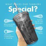 Acrylic Double Wall Insulated Tumblers - 16 oz