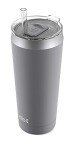 Ello Beacon 24 oz Stainless Steel Tumbler - Grey