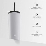 JoyJolt 24 oz Vacuum Insulated Tumbler Set