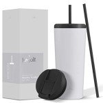 JoyJolt 24 oz Vacuum Insulated Tumbler Set