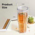 30oz Classic Insulated Tumblers with Lids & Straws