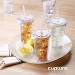 Cupture Insulated Tumbler Cups with Lids, 24 oz