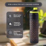 STAGLIFE 33 Oz Copper Water Bottle Tumbler