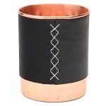 Ayurvedic Copper Water Bottle with Tumbler Set