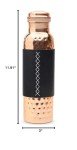 Ayurvedic Copper Water Bottle with Tumbler Set