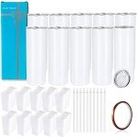 10 Pack 20oz Insulated Tumblers for Sublimation