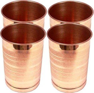 Royal Sapphire Copper Tumbler Set of 4
