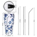 30oz Stainless Steel Insulated Travel Tumbler Set