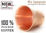 DEDE Copper 20 oz Engraved Heavyweight Tumblers