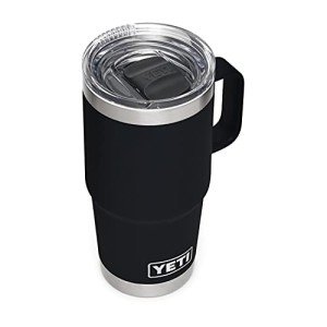 YETI 20 oz Insulated Travel Mug - Black