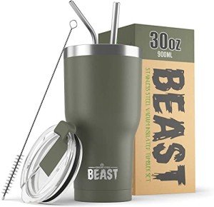 30 oz Army Green Vacuum Insulated Tumbler