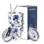 30 oz Insulated Tumbler with Lids & Straws