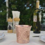 DEDE Copper 20 oz Engraved Heavyweight Tumblers