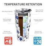 30 oz Insulated Tumbler with Lids & Straws