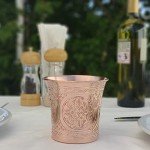 DEDE Copper 20 oz Engraved Heavyweight Tumblers