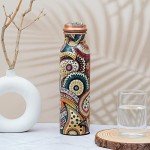 Ayurveda-Inspired Copper Tumbler with Carry Bag 34oz