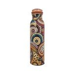 Ayurveda-Inspired Copper Tumbler with Carry Bag 34oz