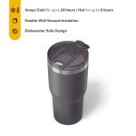 RTIC 30oz Insulated Travel Tumbler - Graphite