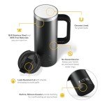 RTIC 20oz Insulated Travel Mug with Handle