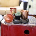 Hand-Hammered Copper Mules Tumbler - 14oz