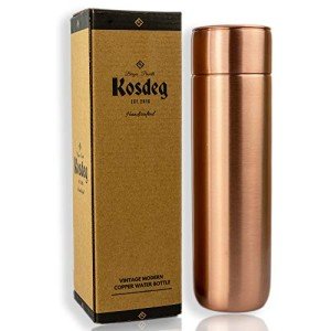Kosdeg 16oz Copper Water Bottle – Vintage Design