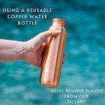 Kosdeg 16oz Copper Water Bottle – Vintage Design