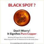 32oz Pure Copper Hammered Water Tumbler