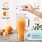 MEWAY 40 oz Double Wall Tumbler with Handle