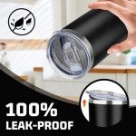 FLIFQI 20oz Insulated Travel Coffee Tumbler