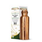 100% Pure Copper Water Bottle - 600ml