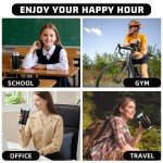 FLIFQI 20oz Insulated Travel Coffee Tumbler