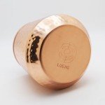 Hammered Copper Tumbler - 16 Oz Vintage Style