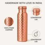 30 Oz Pure Copper Water Bottle Tumbler