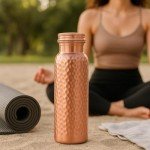 30 Oz Pure Copper Water Bottle Tumbler