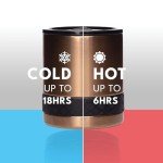 Copper Insulated Lowball Tumbler with Tritan Lid