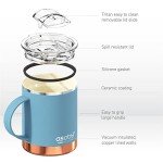 Asobu Stainless Steel Coffee Mug - Baby Blue