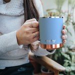 Asobu Stainless Steel Coffee Mug - Baby Blue