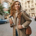 ALINK 24 oz Insulated Tumbler with Straw