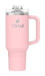 Blush 40oz Stainless Steel Tumbler with Handle