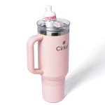 Blush 40oz Stainless Steel Tumbler with Handle