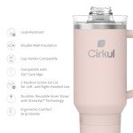 Blush 40oz Stainless Steel Tumbler with Handle