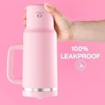 40 oz Cotton Candy Insulated Tumbler with Handle