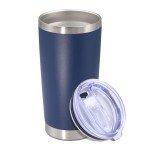 Navy 20 oz Insulated Stainless Steel Tumbler