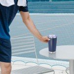 Navy 20 oz Insulated Stainless Steel Tumbler
