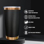 20 oz Stainless Steel Insulated Travel Tumbler