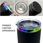 FunTrans 20 oz Insulated Travel Tumbler - Black