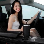 40oz Insulated Tumbler with Handle and Straw