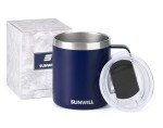 Insulated Coffee Mug with Handle - 14oz Navy