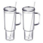 SMLIXE 40 oz Double Wall Tumbler Set