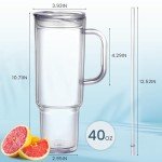SMLIXE 40 oz Double Wall Tumbler Set